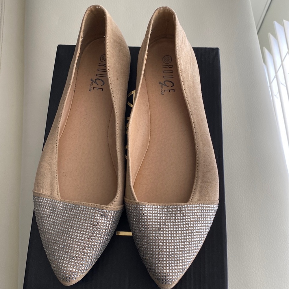 Rhinestone flats
